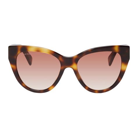 tortoise shell aviator sunglasses by gucci|55mm cat eye sunglasses gucci.